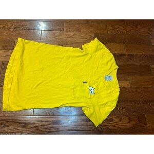 Ripndip T Shirt sze small Yellow Cat Graphic Skate Shirt